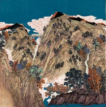 绘画 《爱在深秋--白云山上》 郭永安 宁德市汽车运输集团有限公司(1).jpg